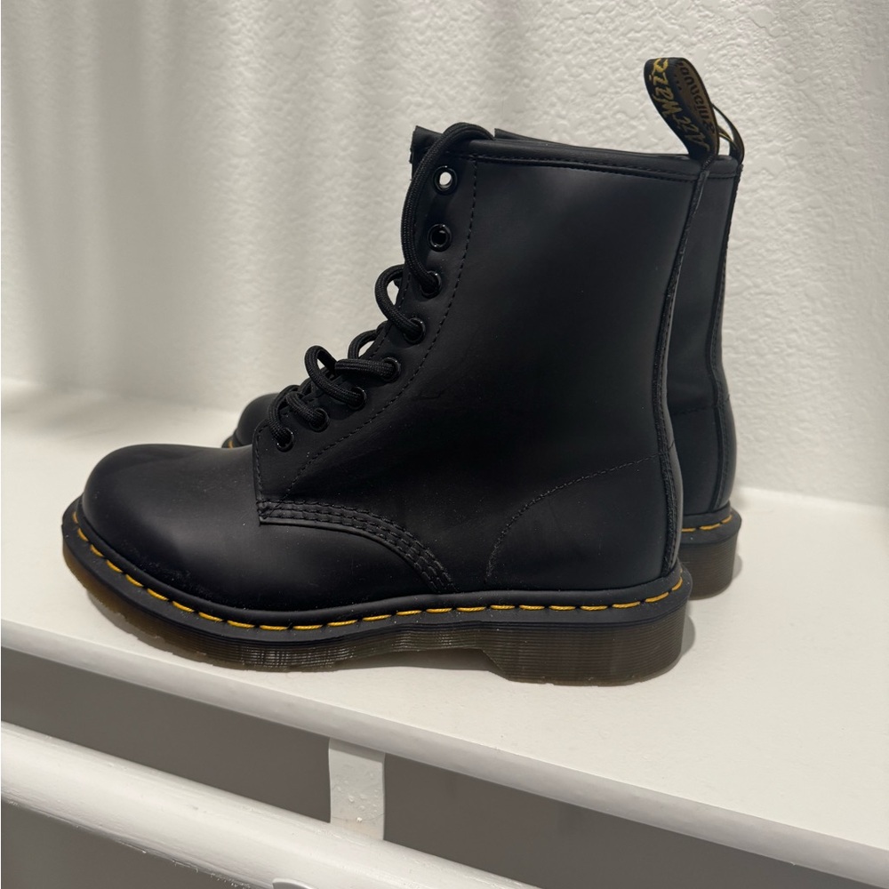 Dr. Martens Black Combat Boots